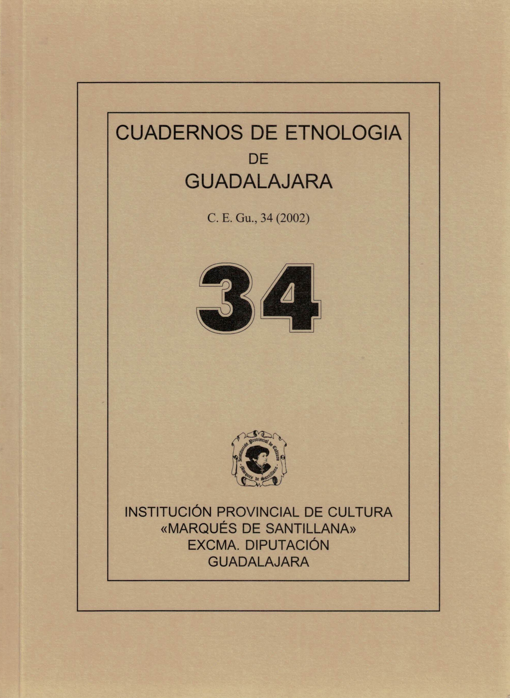 Cuadernos de Etnologia de Guadalajara 34